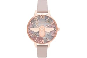 Olivia Burton OB16EG134 Zegarek na Rękę, Ø 34 mm, Różowy/Złoty