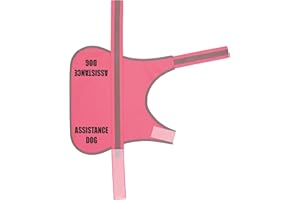 Flexi-Print Assistance Dog Vest - Personalized Hi Vis Reflective Coat for Service, Nervous, Reactive Dogs - Training and Walking Accessories