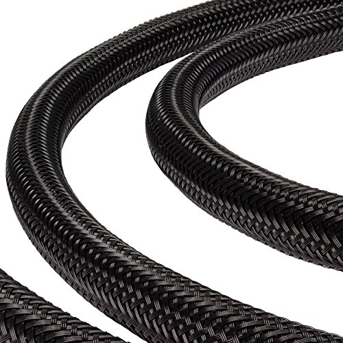 rocabo HDMI-Kabel 2,5m – High Speed mit Ethernet – 4k ULTRA-HD kompatibel – Ferrit-Filter – 24k vergoldete Kontakte – Nylonmantel – 2160p/1080p FULL-HD – 3D / ARC / CEC – für TV, Beamer, Blu-Ray, Konsolen - 8
