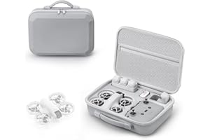 LHPHEIX for DJI Neo Hard Carrying Case,High Capacity Storage Bag for DJI Neo Drone with RC-N3 Remote Controller,6 Pcs Batteries,Charging Hub and Other for DJI Neo Fly More Combo Accessories