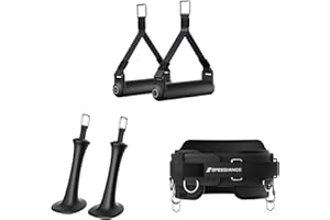 ‎SPEEDIANCE Speediance Zubehörset – PowerGrip, Skiing Handles 2.0 & Exercise Belt, Trainings-Set für Ganzkörper- und Skisimulation