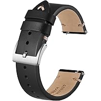 Da Uomo 18mm Vera Pelle Extra Lungo Marrone Bufalo - Foto 5