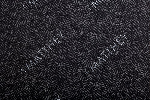 C. Matthey Desk Blotter Fine Italian Cowhide 1/4-Inch Thick, 50 x 70 cm with 2.5 