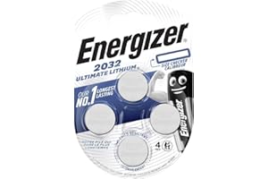 Energizer E301319200 Spezialbatterie / Lithium CR-Typ 2032 4 Stück Chrom