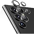 ESR for Samsung Galaxy S23 Ultra Camera Lens Protectors(2023), Individual Lens Protectors with Aluminum Edging, Military-Grade Protection, Scratch-Resistant, Ultra-thin Tempered Glass, 5 Piece, Black