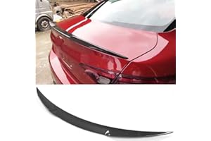 YIHANBRI Fibra di Carbonio Spoiler Posteriori, per Alfa Romeo Giulia Sedan 4 Door 2015-2017 Auto Bagagliaio Diffusore a Labbro Spoiler Alettone Auto Ricambi