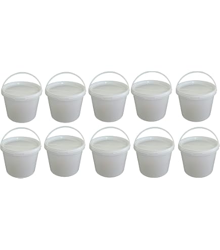Kunststoffeimer 3 Liter Rund Lebensmittelecht, 1,75
