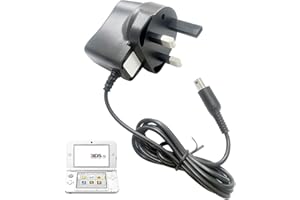 XINXINGDINGSHENG Charger for Nintendo 3DS, 1.2M Charger Cable With UK Plug Compatible for Nintendo New 3DS / 3DS XL / 3DS / New 2DS XL/New 2DS / 2DS XL / 2DS / DSi/DSi XL