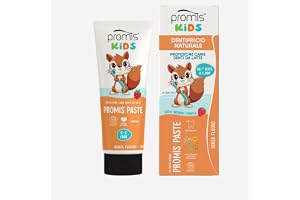 PROMIS Paste Kids tandkräm utan fluor 0–6 år, naturlig, bio och kariesförebyggande