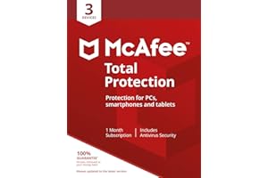 McAfee Total Protection - 3 Devices | PC/Mac/Android/Smartphones | Activation code by post