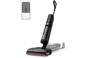 ‎DREAME dreame H15 Pro Nass- und Trockensauger, GapFree AI DescendReach Roboterarm, dreifache Kantenabdeckung, 21.000 Pa Saugleistung, 0 Tangle, 100°C Bürstenwäsche, 5min 90°C Trocknung, 180° Lie-Flat