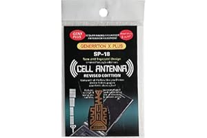 TEKSOME Signalverstärker-Aufkleber für Handy | -18 Signalverstärker für Mobiltelefone - 10-teiliger Handy-Signalverstärker, Antennensignalverstärker, Booster-Signal für Outdoor-Camping