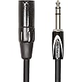 Roland Black Series Balanced Interconnect Cable—1/4-Inch Trs Male To Xlr Male, 10Ft/3M - Rcc-10-Trxm