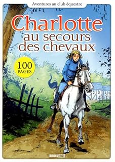 jaquette livre Charlotte au secours des chevaux
