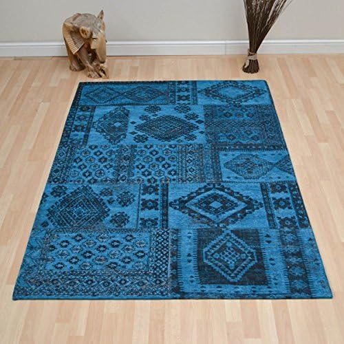 Louis de Poortere Rug - The Bobohemian Collection - Blue Lagoon 8906 - 200cm x 280cm