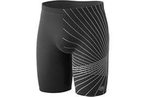 Veranobreeze Costume da Bagno da Uomo Jammer Nuoto da Competizione Pantaloni Costume da Bagno da Allenamento Lungo da Corsa