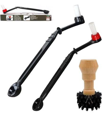 Spazzolino Per Macchine Caffè - Pennello Pulizia Portafiltro Professionale 15 Cm - Foto 3