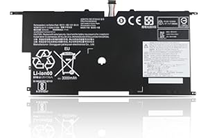 K KYUER 51Wh 00HW002 00HW003 Batteria per Lenovo ThinkPad X1 Carbon Gen 2 3 2nd 3rd 2014 2015 i5-4200U 4300U 5200U 5300U i7-5500U 5600U SB10F46440 SB10F46441 45N1700 45N1701 45N1702 45N1703 20BS 20BT