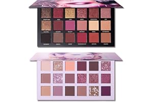 CHARMCODE UCANBE Twilight Dust + Aromas The New Nude Eyeshadow Palette Makeup Set Matte Shimmer Glitter Ppressed Pearl All Highly Pigmented Blending Powder Natural Velvet Texture Eye Shaow Kit