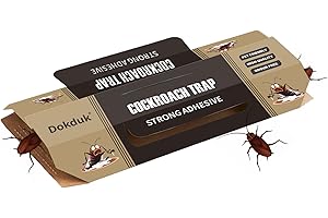 PONIZNO 20 Pezzi Trappole per Scarafaggi, Cockroach Trap Blatte Atossico e Insapore Trappola per Eliminare Scarafaggi Blatte per Cibo, Cucina, Bagno, Camera da Ufficio, Proteggi la Famiglia