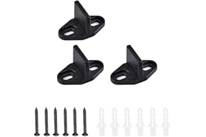 DDKY 3 Set Guide scorrevoli，Guida Porta Scorrevole, Guida per Porta Scorrevole, Porta Scorrevole Inferiore, Guida Scorrevole per Pavimento,Guida a Pavimento per Armadio,Porta in Legno