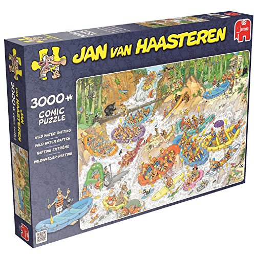 Jumbo Games Jan Van Haasteren Wild Water Rafting Jigsaw Puzzle (3000-Piece)