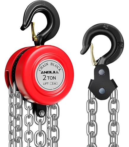 Chain Hoist.Lifting Height: 6 M (1000Kg