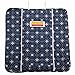 The Plush Pad Portable Changing Pad with Memory Foam - Blueberry