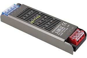 Clearhill LED strömförsörjningsadapter, 12 V 100 W LED drivrutin smal LED-transformator, AC till 12 V DC 8,5 A låg spänning