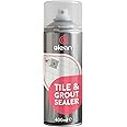 GLEAN Tile & Grout Sealer | Transparent Waterproof Coating for Bathroom Tile Grout | Waterproof Sealer for Shower, Kitchen & Floor Tiles | Protects against Water Stains, Grease, Dirt & Grime | 400ml
