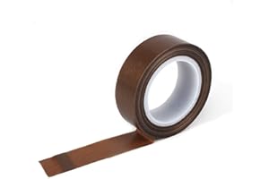 SEMLOS Teflon Tape for Vacuum Sealer Vacuum Sealer Suitable for Almost All Vacuum Sealer Models and More Industrial Purposes (19mm x 10m)