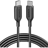 Anker PowerLine III USB C to USB C Charger Cable 100W 6ft 2.0, Type C Charging Cable for MacBook Pro 2020, iPad Pro 2020, iPa