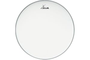 XDrum 14" Coated Snare Drumfell (14" weiß, aufgerauhte Mylar-Schicht, offener, warmer Klang mit dezentem Attack und langem Sustain)