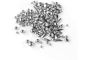 Durlo 1LB 304 Stainless Steel Polished Beads Tumbling Media Jewelers Polishing 4 Shapes for KT-1320 Machine