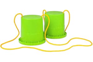 LENA Eco kastrullstyltor 17 cm, lekburkar för barn, grytor för balans, plastträblandning med trädoft, perfekt för koordination, TÜV-certifierad, från 3 år
