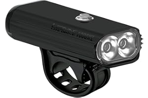 LEZYNE Lite Drive 1000XL Bicycle Headlight, Very Bright 1000 Lumens, 87 Hour Runtime, USB Rechargeable, High Performance LED Headlight for Mountain & Road Bikes
