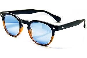 Okulary przeciwsłoneczne KISS® - stylu MOSCOT mod. DEPP Smoked Gradient - VINTAGE Johnny Depp mężczyzna kobieta CULT unisex