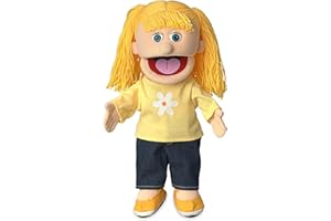 14" Katie (Peach) by Silly Puppets