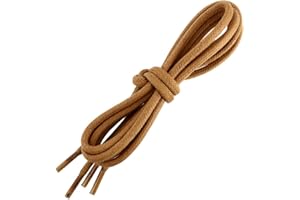 Les Lacets Français - Lacets ronds et très épais - 5mm - - 100% coton - Couleur : - FABRIQUE EN FRANCE Entreprise Patrimoine Vivant