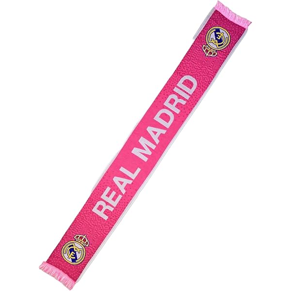 Casquette Officielle Real Madrid Femme N°6 – Blanche Et Rose Réglable Pour Supporter