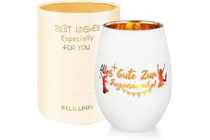 ‎BELILLPIPI Belillpipi Windlicht Geschenke zur Jugendweihe für Mädchen und Junge, Jugendweihe Geschenke für Mädchen Schwestern, Personalisiert Windlicht mit Gravur, Teelichthalter Glas mit Geschenkbox