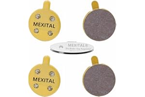 MEXITAL 2 pairs Sintered Disc Brake Pads fit for Zoom DB280 DB350 DB450 DB550 DB650 Alongha SNG Apse Artek Apollo Shockwave X-Rated