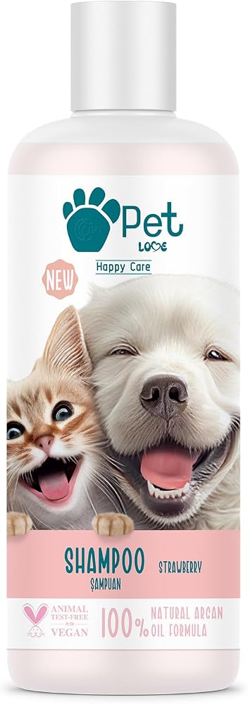 Pet Love Şampuan, Çilek, 500 Mililitre
