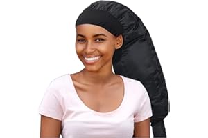 ZANKIE Bonnet Hood Hair Dryer For Home & Salon Use- Adjustable Bonnet Hair Dryer Attachment Portable Hair Dryer Cap For Hair Dryer For Drying, Styling, Curling, Conditioning