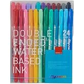 Dong-A-My Color 2 Cift Taraflı Ke&ccedil;eli 24 Renk Set