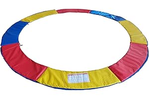 Green Bay 10ft Replacement Trampoline Pad Safety Spring Cover Padding Blue Green Pink Tri-Colour Outdoor 305cm