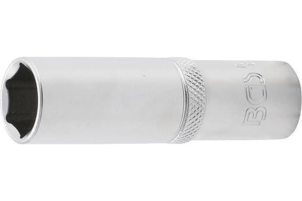 BGS 10556 | Douille pour clé, six pans, longue | 12,5 mm (1/2") | 16 mm
