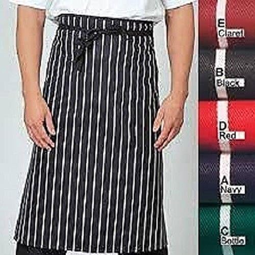 Mcintyre Poly Cotton Men's Profesional Catering Chefs Waiters Bar Long Waist Apron
