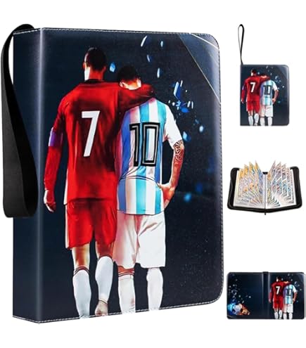 Trading card Binder / Folder ideal for Match Attax or any standard sized  cards by Match Attax : Amazon.co.uk: Toys & Games