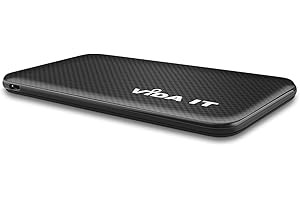 Vida IT Ultra cienki power bank, przenośna bateria do podgrzewanej kamizelki, płaszcza, rękawiczek, kamizelka 5 V, 2 A, ładowarka USB 5000 mAh, Powerpack do Samsung Galaxy iPhone Android telefon